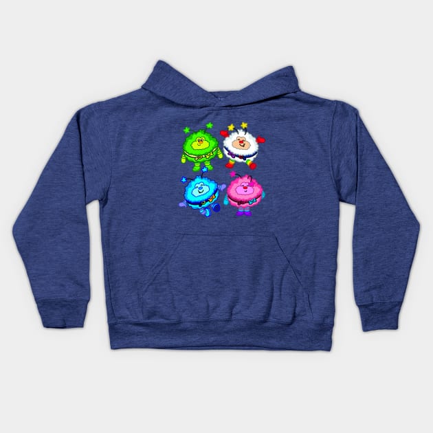 Spritely Buddies Kids Hoodie by Toni Tees